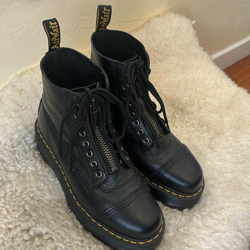 Doc Marten Sinclair Leather Platform Boots